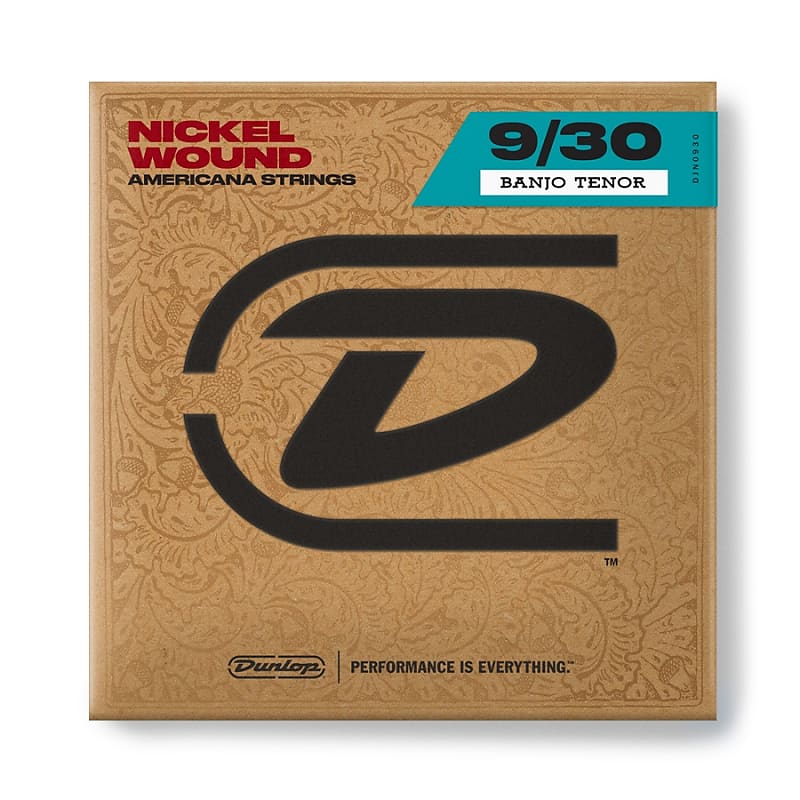 Dunlop Djn0930 Banjo Nickel Wound, Tenor Set/4 Corde Per Chitarra Elettrica image 1