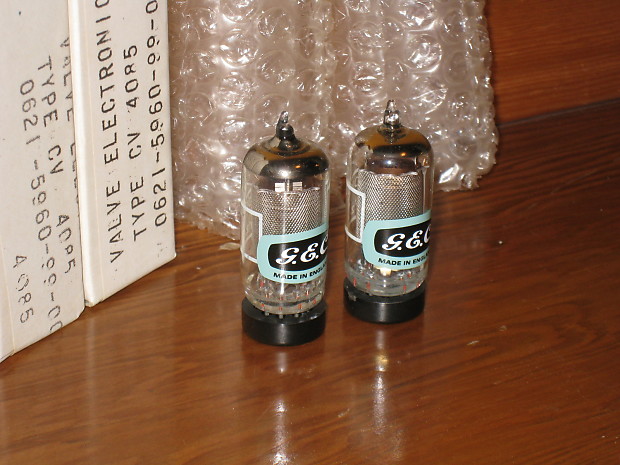 安価 EF86 NOS GEC CV4085 Reverb | Glass Vintage Pair 真空管