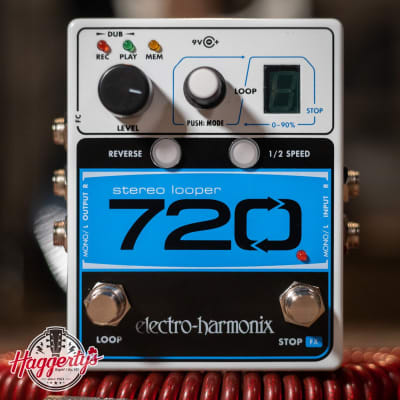 ギター ELECTRO-HARMONIX 720 STEREO LOOPER Amazon.com: Electro-Harmonix 720 Stereo Looper Pedal