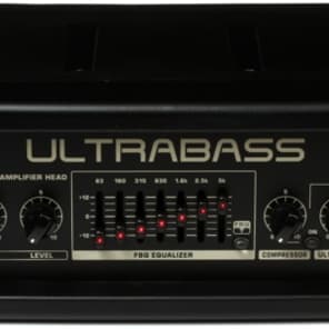 Behringer UltraBass BXD3000H 300-watt 2-channel Bass Head image 6