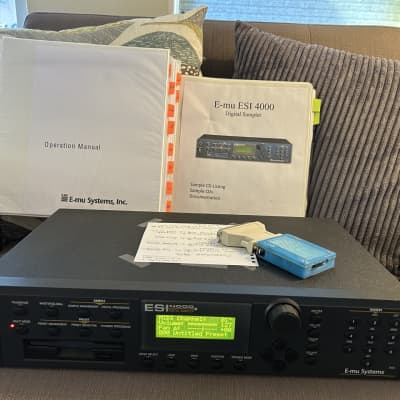E-MU ESI 4000 128-Voice Digital Sampler w/ Extras