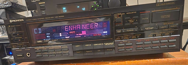 Pioneer Vintage Pioneer VSX-5000  Audio Video Receiver (1986 80s image 1