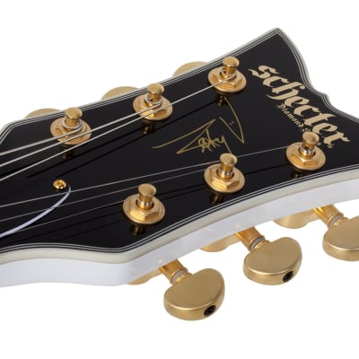 Schecter ZV-H6LLYW66D Gloss White image 10