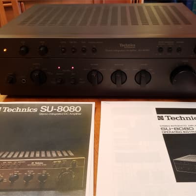 Technics SU-8080 Integrated Amplifier - 72 wpc ~ Amazing Sound Features &  Construction ~ Near Mint! | Reverb