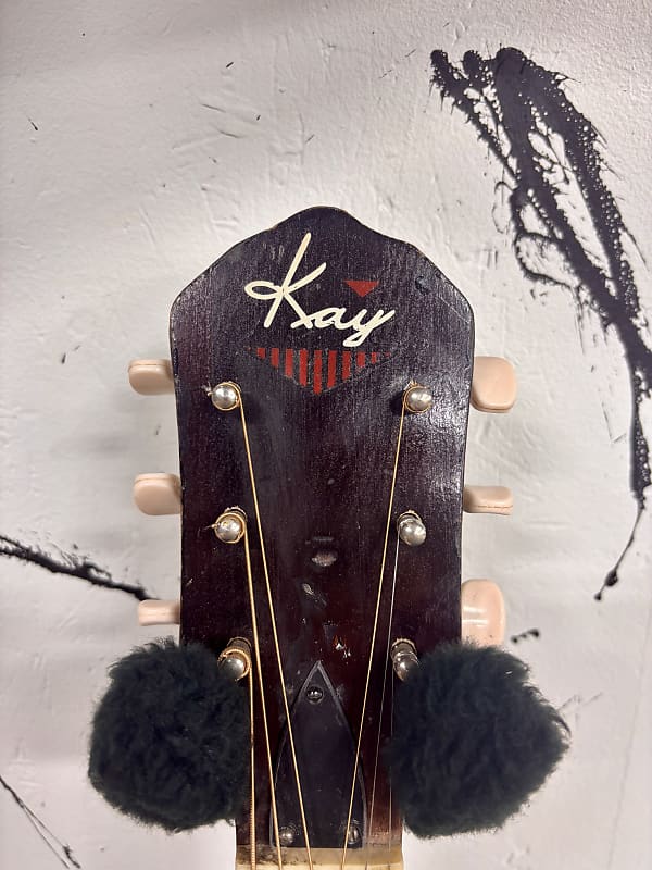 Vintage Kay P-3 Archtop Acoustic – Sunburst – w/ Period-Correct