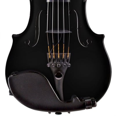 Wood Violins Viper Violon Électrique 4 cordes, Transparent Black
