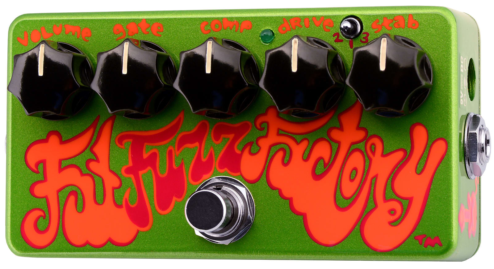 ZVEX Fat Fuzz Factory Hand-Painted Fuzz Effects Pedal