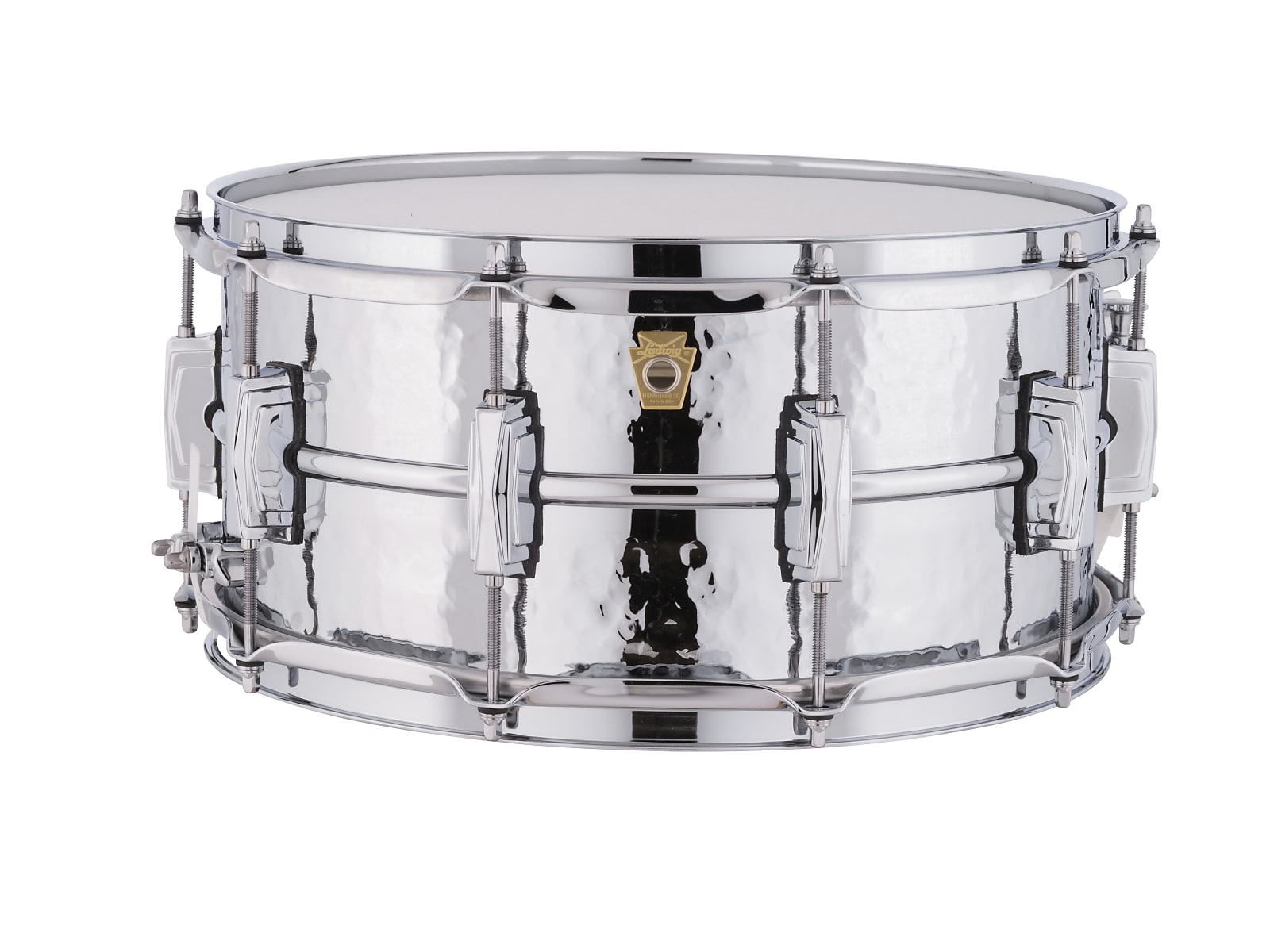 ラディック Ludwig スネア クロームオーバーブラス 14×6.5 - 打楽器