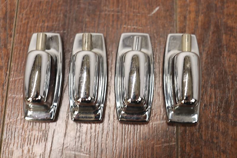 Ludwig Rocker Bass Drum Lugs 4pk Vintage 1980's Reverb