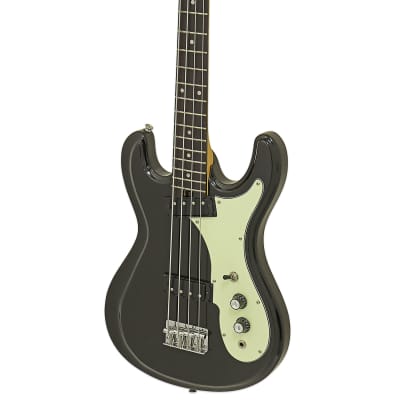 Aria DMB206-BK Retro Classic Series PRO II Basswood Body Maple Neck 4-String Electric Bass Guitar image 1
