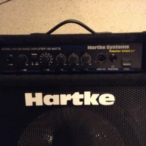 Hartke HA1200 Black 120 watt kickback 15 | Reverb