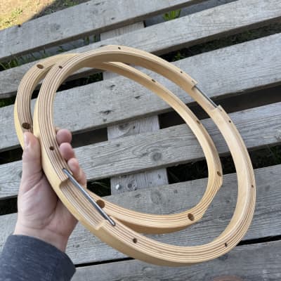 Yamaha Vintage Hoop pair 14” 8 lug (japan!) image 5