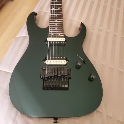 1997 Ibanez RG7620 7-String Custom Dark Green with Bareknuckle