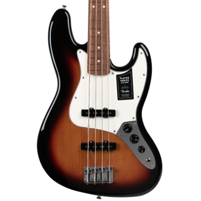 Fender Player Jazz Bass   Pau Ferro 3 Tone Sunburst for sale