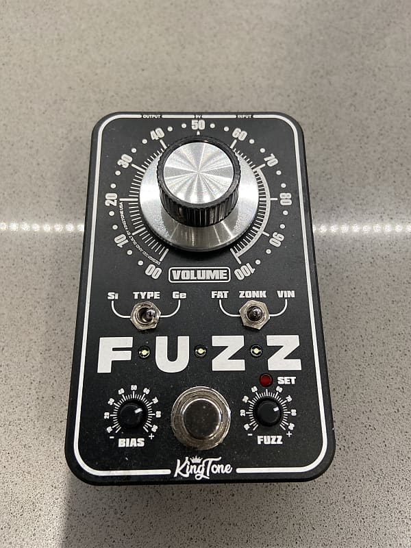 2023 King Tone Guitar MiniFUZZ V2! Mini Fuzz!