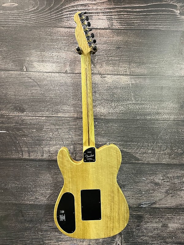 Fender American Acoustasonic Telecaster Exotic Ziricote | Reverb