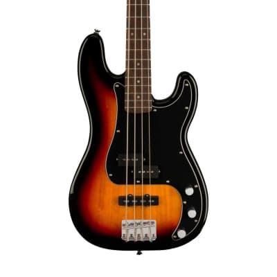 Squier Affinity Series PJ Bass Guitar Pack, Laurel FB, 3-color Sunburst, 230V, UK image 5