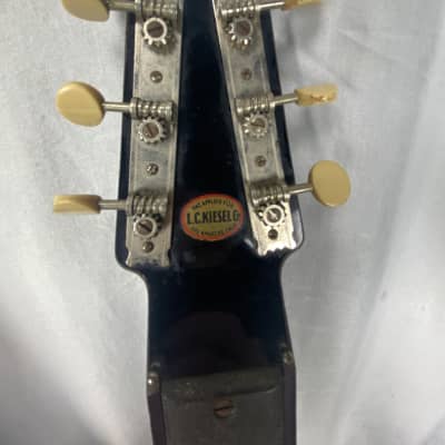 Kiesel Lap steel guitar with case 1940’s - Bakelite brown image 5