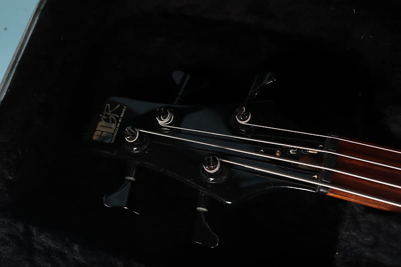 1998 Ibanez SDGR SR800 Bass Guitar Made in Japan Black w/ Hardshell Case