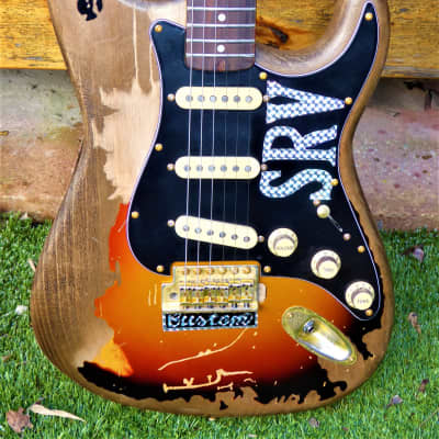 DY Guitars SRV Stevie Ray Vaughan First Wife No.1 relic strat body PRE-BUILD ORDER image 5