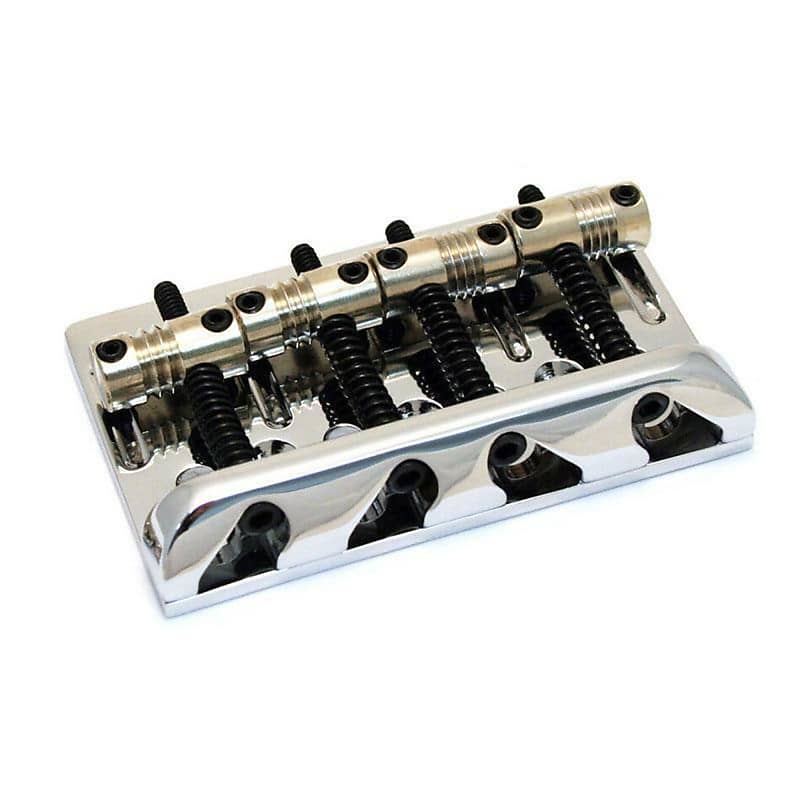 FENDER - Am. Standard Bass Bridge Assembly (2007-Present) Chrome - 0075124049 image 1