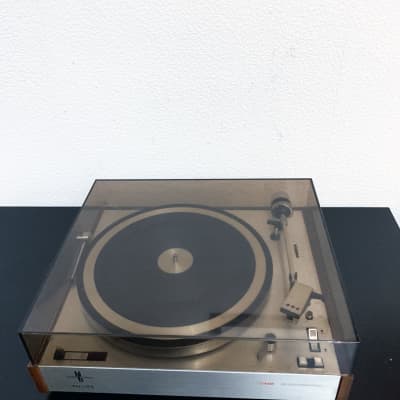 Rare Philips 202 Electronic Turntable GA202 Made in Holland Wood Grain + Needle image 5