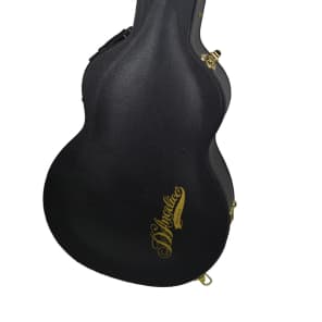 D'Angelico SD-300 Lexington Dreadnought Acoustic Guitar Natural Solid Sapele Hard Case EQ image 4