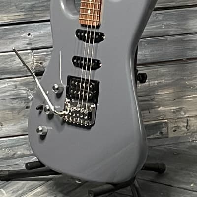 G&L Left Handed Legacy HSS RMC Electric Guitar- Pearl Grey image 3