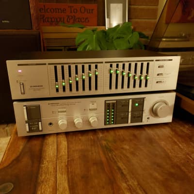 Pioneer SA-940 Stereo Integrated Amplifier, SG-540 Stereo Equalizer, 70W into 8Ω, 2 for 1 Deal! image 23