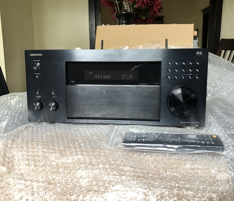 TX-RZ810（B）AV RECEIVER Onkyo TX-RZ810 7.2-channel home theater receiver with Wi-Fi