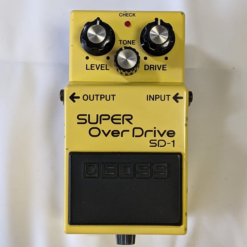 Boss SD-1 Super Overdrive 1981 - 1988 Made In Japan socketed&PSA