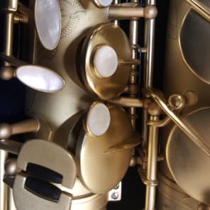 Alto Saxophone Dave Guardala  New York "Earth Tone" Gold Matte Finish image 6