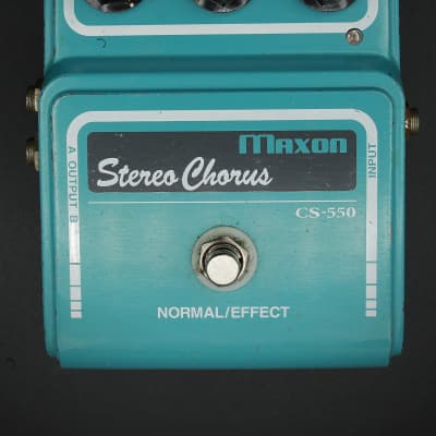 ギター MAXON CS-550 Stereo Chorus Maxon Vintage Series CS550 Stereo Chorus Pedal | Music & Arts
