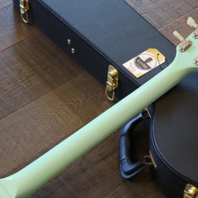 MINTY! 2019 Gibson Limited Edition Custom ’61/’59 Fat Neck Les Paul SG Standard VOS Kerry Green + COA OHSC & Video Demo image 15