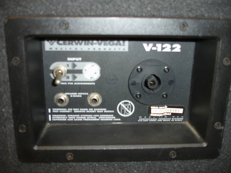Cerwin-Vega V-122 2-Way Full Range Passive Speaker (PAIR