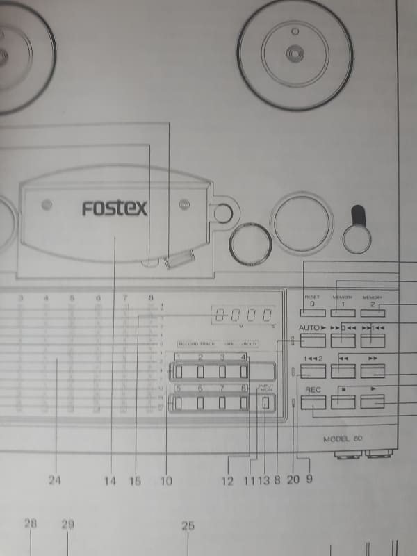 Fostex A series Model 80