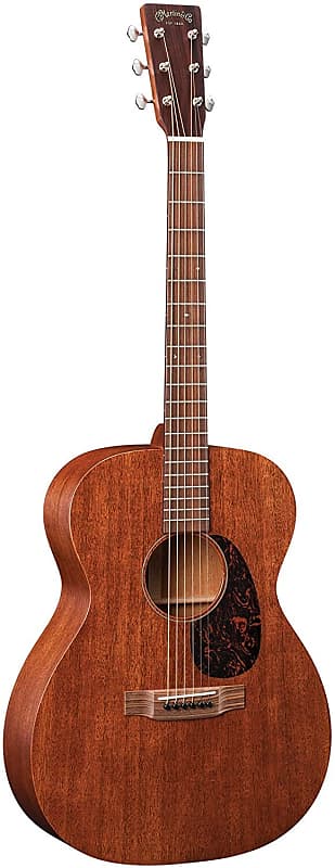 Martin Guitar 000-15M with Gig Bag, Acoustic Guitar for the Working Musician, Mahogany Construction, Satin Finish, 000-14 Fret, and Low Oval Neck Shape image 1