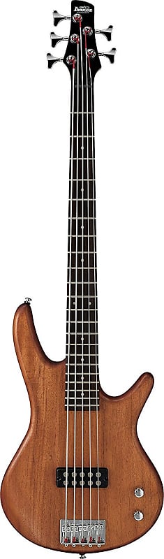 Ibanez Gio GSR105EX Electric Bass Guitar, Mahogany Oil image 1
