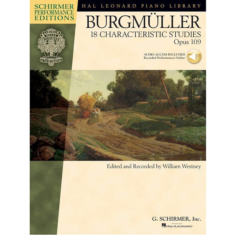 Burgm√ºller: 18 Characteristic Studies, Op. 109 (w/ Audio Access) image 1