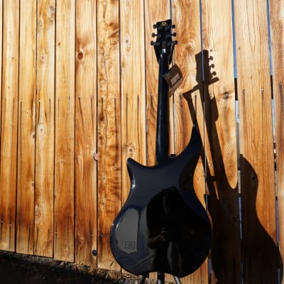 Framus D Series Artist Line Devin Townsend Stormbender - Solid Black High Polish  6-String Electric Guitar w/ Gig Bag (2022) image 3