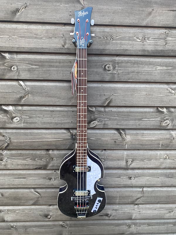 Hofner Ignition Violin B-Bass Hi Series - Gloss Black | Reverb