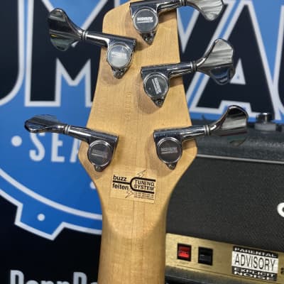 Rick Savage's, Def Leppard Washburn Bubinga 5-String Bass Guitar (RS #5020) Authenticated! image 21