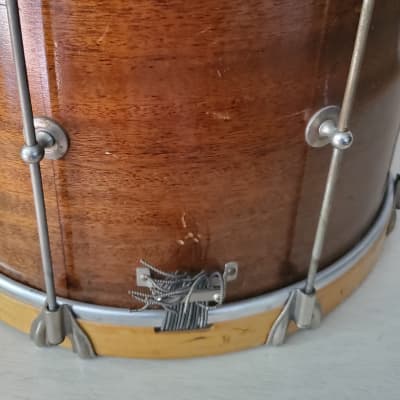 Leedy & Ludwig 14x10 Single Tension Marching Snare / 1950's image 7