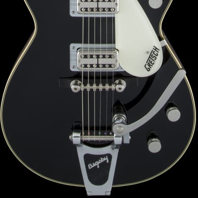 Gretsch G6128T-59 Vintage Select ’59 Duo Jet with Bigsby TV Jones Black image 2