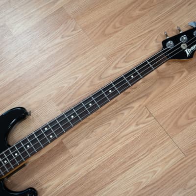 1985 Ibanez Roadstar II Bass Series Electric Bass in Gloss Black w/ Original Hard Case (Very Good) *Free Shipping* image 3