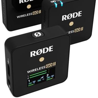 Rode Wireless Go II Dual Compact Wireless Microphone System 2.4GHz image 2