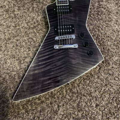 Gibson Explorer Pro Electric Guitar Trans black image 3