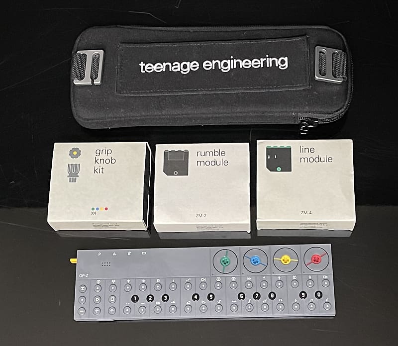 Teenage Engineering OP-Z Synthesizer W/ OPLAB, ZM-2, ZM-4 Modules