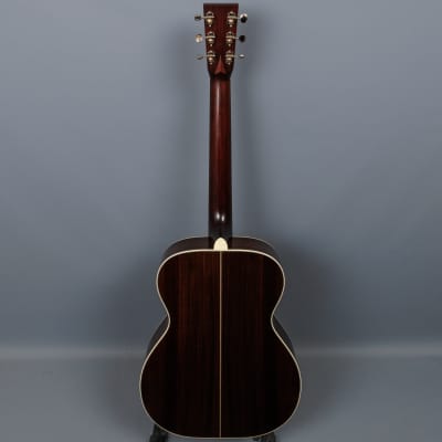 2022 Huss & Dalton TOM-R Indian Rosewood / Sitka Acoustic Guitar image 4