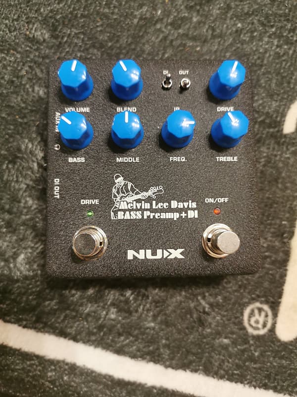NuX Melvin Lee Davis Bass Preamp+di 2021 | Reverb